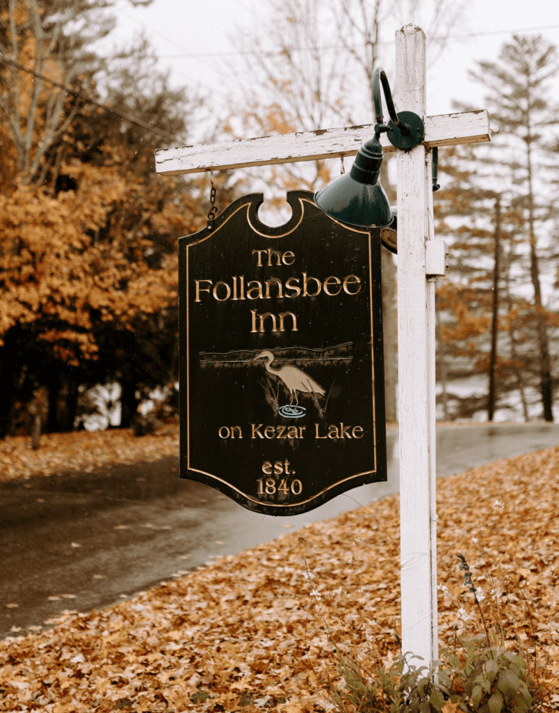 Follansbee Inn, Sutton NH Elopement