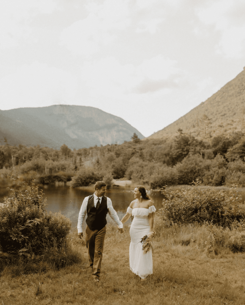 Crawford Notch, white mountain new hampshire elopement