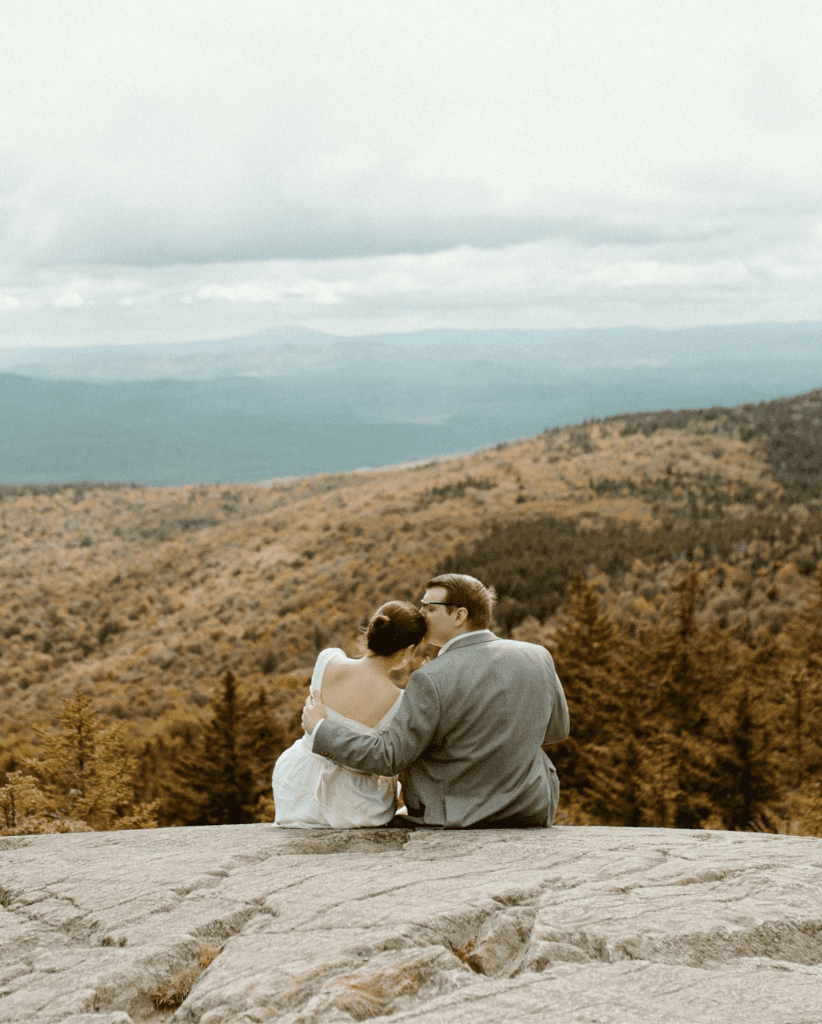 Mount Kearsarge, Sutton NH Elopement